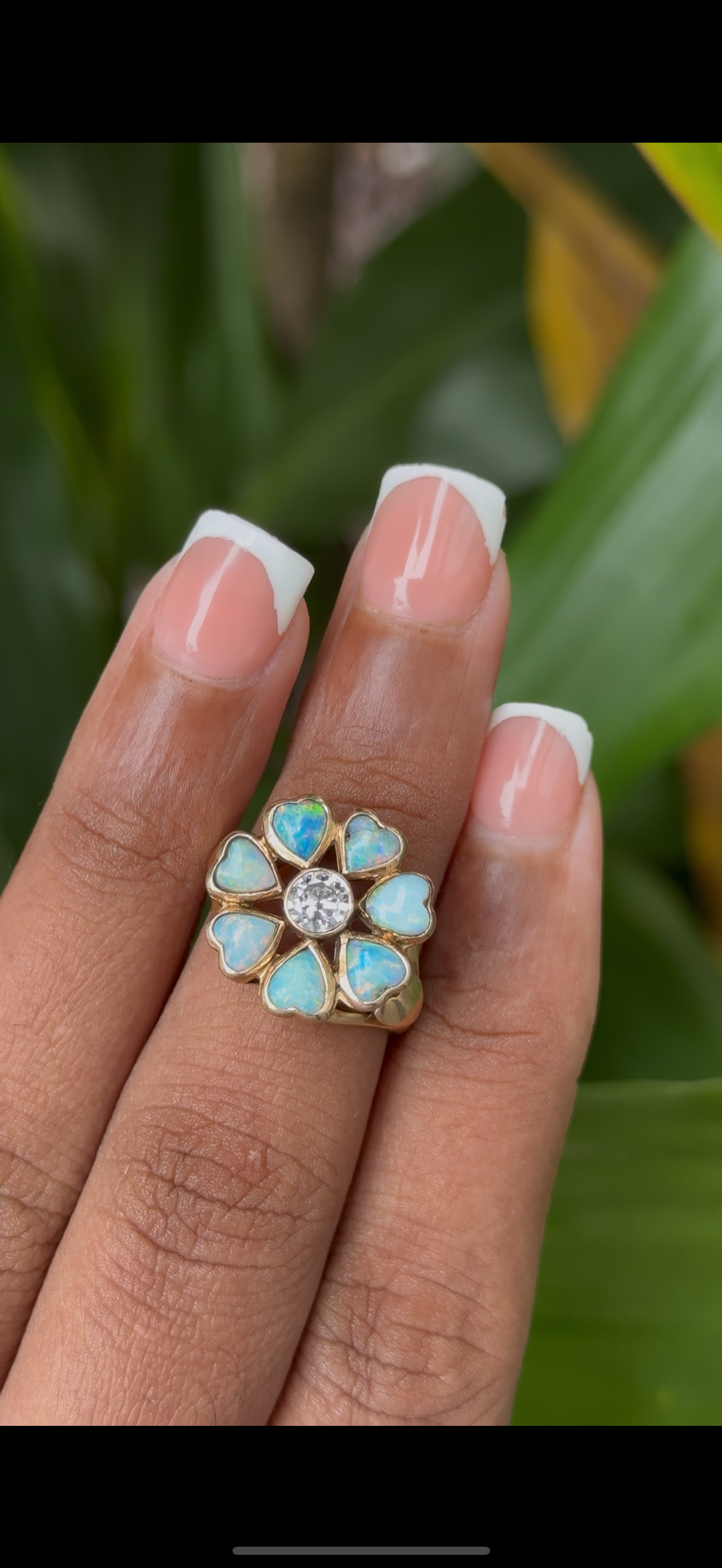 14K OEC & Opal ring